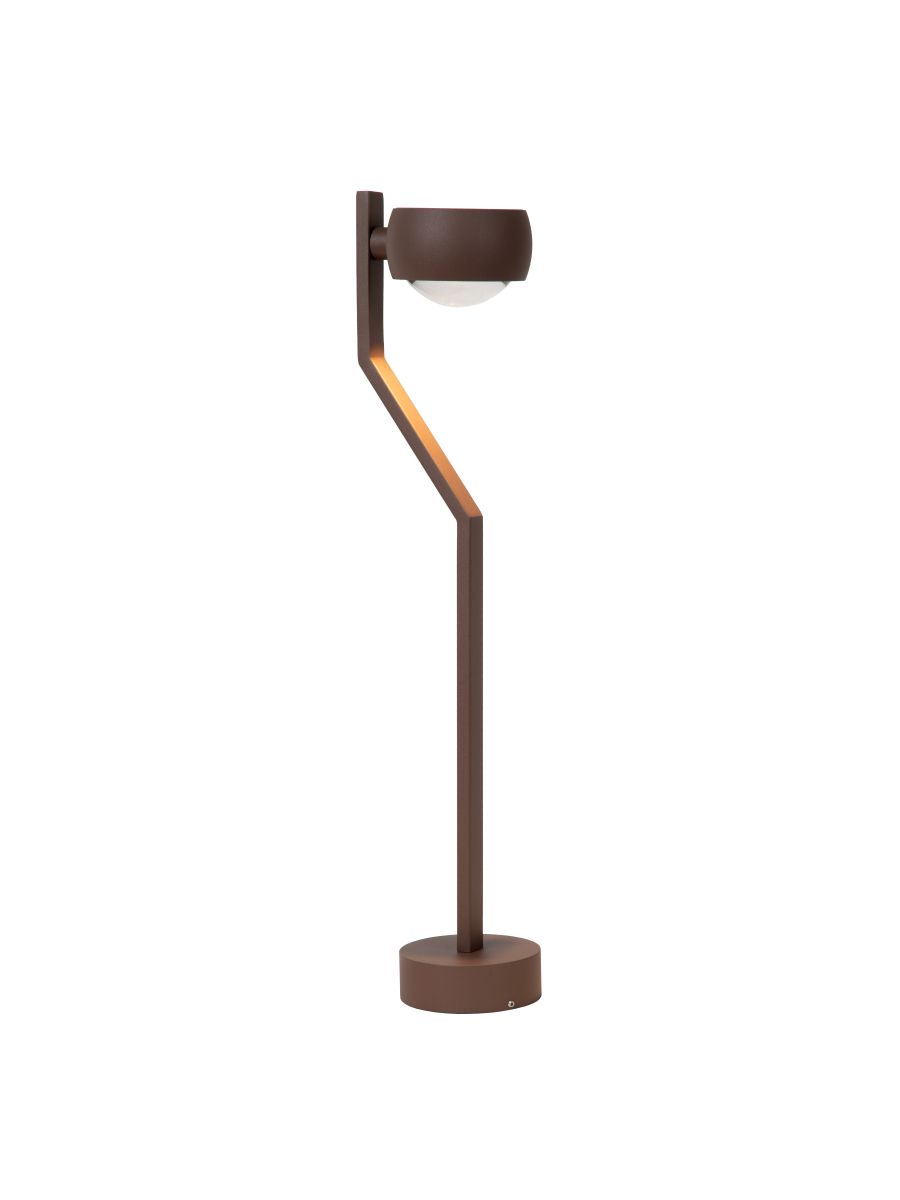 ESTAL BORNE EXTÉRIEUR LED 1X9W 2700K IP54 ROUILLE