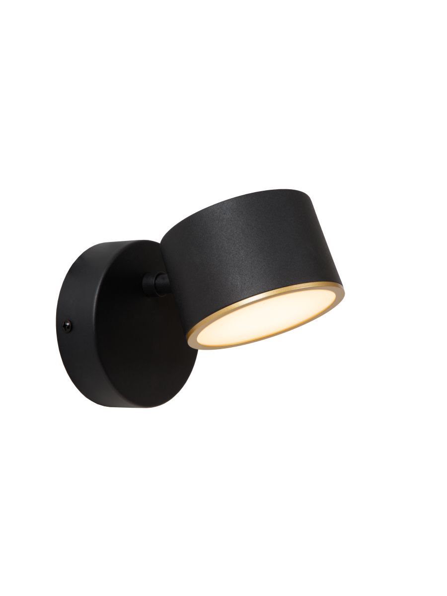 GIAN APPLIQUE MURALE LED DIM. 1X9W 2700K NOIR