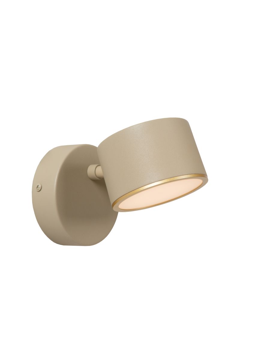 GIAN APPLIQUE MURALE LED DIM. 1X9W 2700K TAUPE