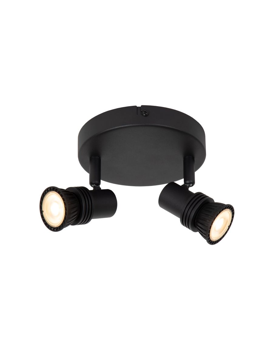 KIANTI SPOT PLAFOND Ø 15 CM 2XGU10 NOIR
