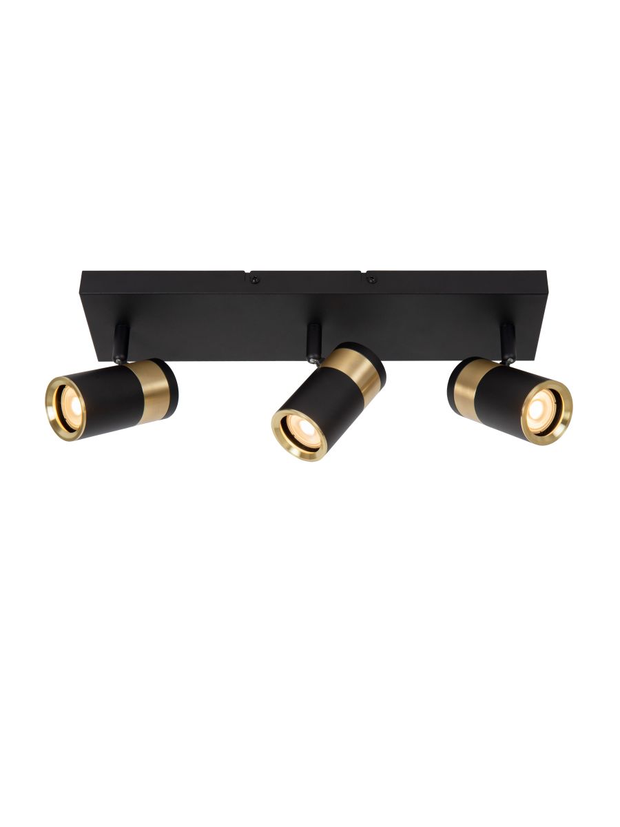 GORIK SPOT PLAFOND 3XGU10 NOIR