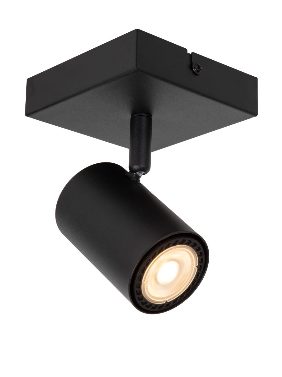 AMIGO SPOT PLAFOND 1XGU10 NOIR