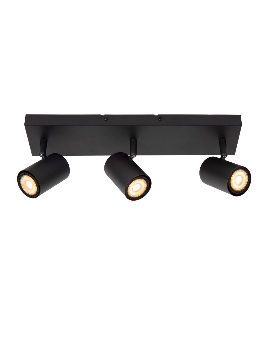 AMIGO SPOT PLAFOND 3XGU10 NOIR
