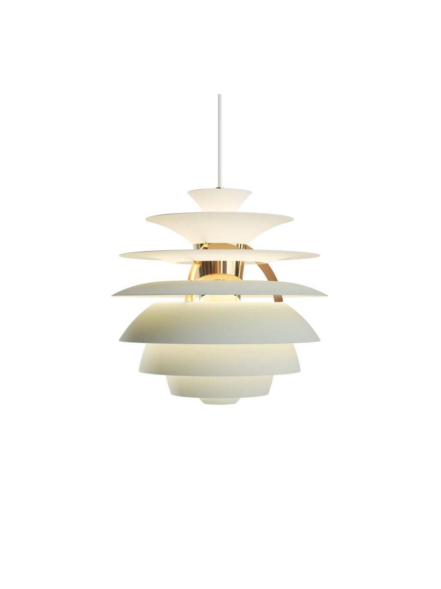 PH SNOWBALL DUSTY GREEN/BRASS METALLISED