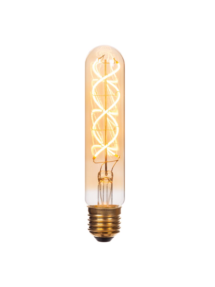 T32 AMPOULE FILAMENT Ø 3 CM E27 1X4,9W 2200K AMBRE