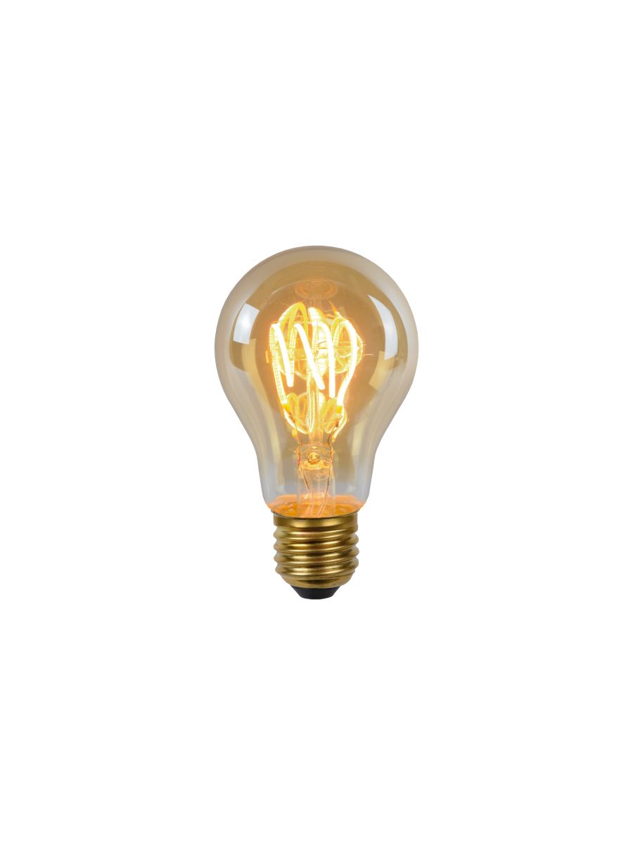 A60 AMPOULE FILAMENT Ø 6 CM E27 1X4,9W 2200K AMBRE