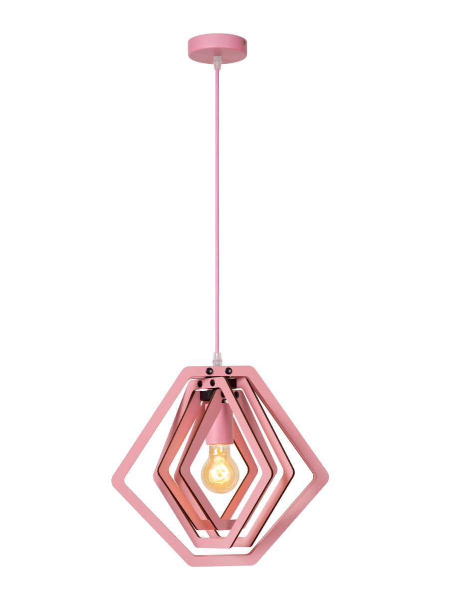 MAURO SUSPENSION CHAMBRES D'ENFANT 1XE27 ROSE
