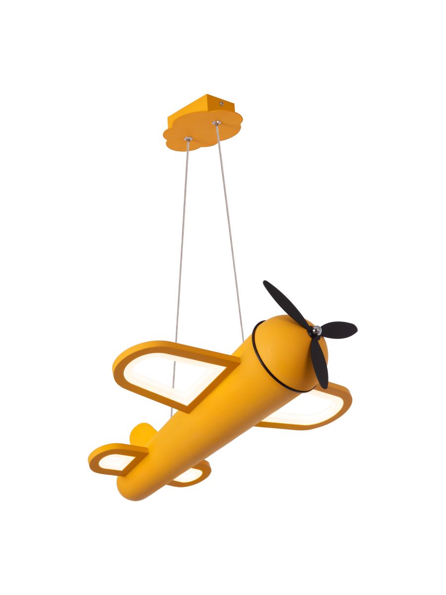 FOKKER SUSPENSION CHAMBRES D'ENFANT LED 1X28W 2500K JAUNE