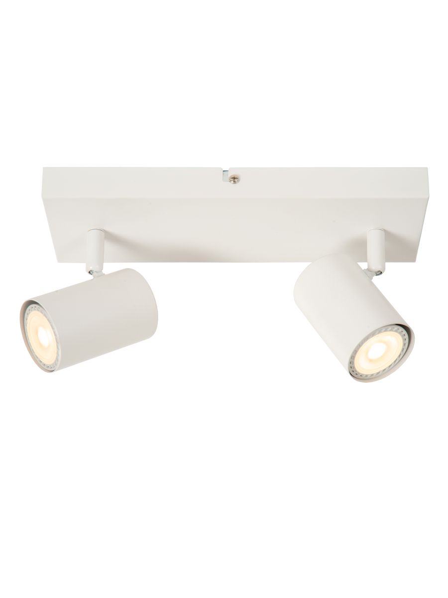 AMIGO SPOT PLAFOND 2XGU10 BLANC