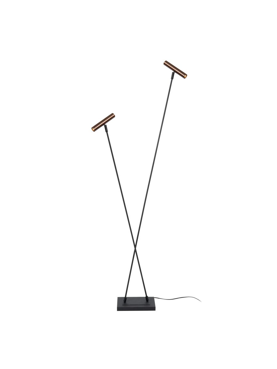 DUARTE LAMPADAIRE 2XG9 CAFÉ