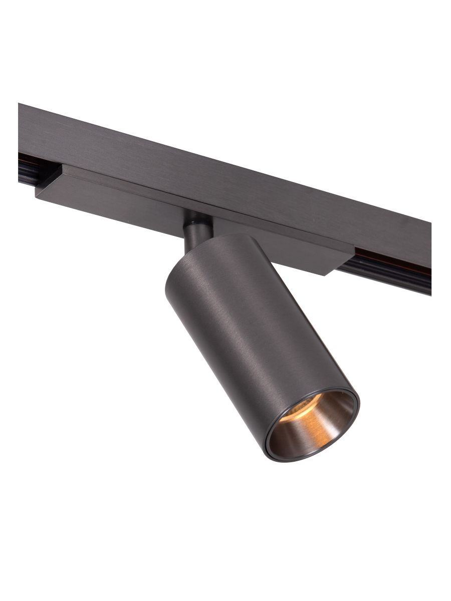 LINIAL BIX SPOT SUR RAIL SYSTÈME DE RAIL MONOPHASÉ / ÉCLAIRAGE SUR RAIL 1XLED CANON FUSIL MAT