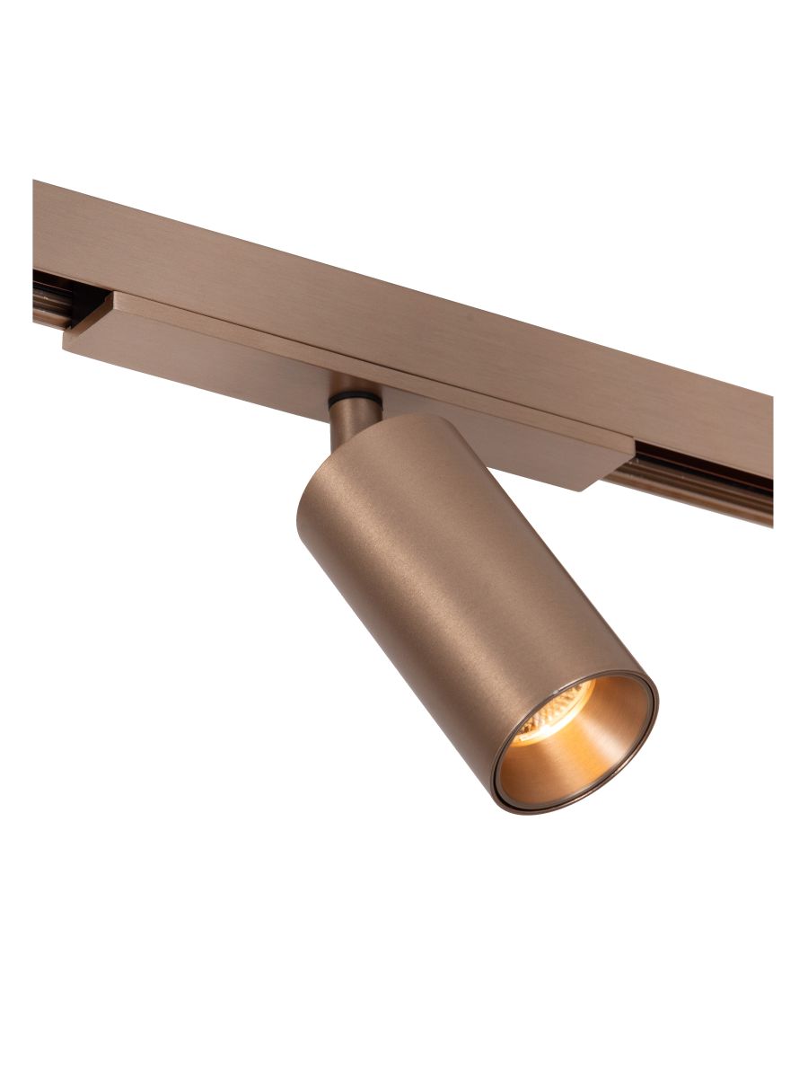 LINIAL BIX SPOT SUR RAIL SYSTÈME DE RAIL MONOPHASÉ / ÉCLAIRAGE SUR RAIL 1XLED CHAMPAGNE