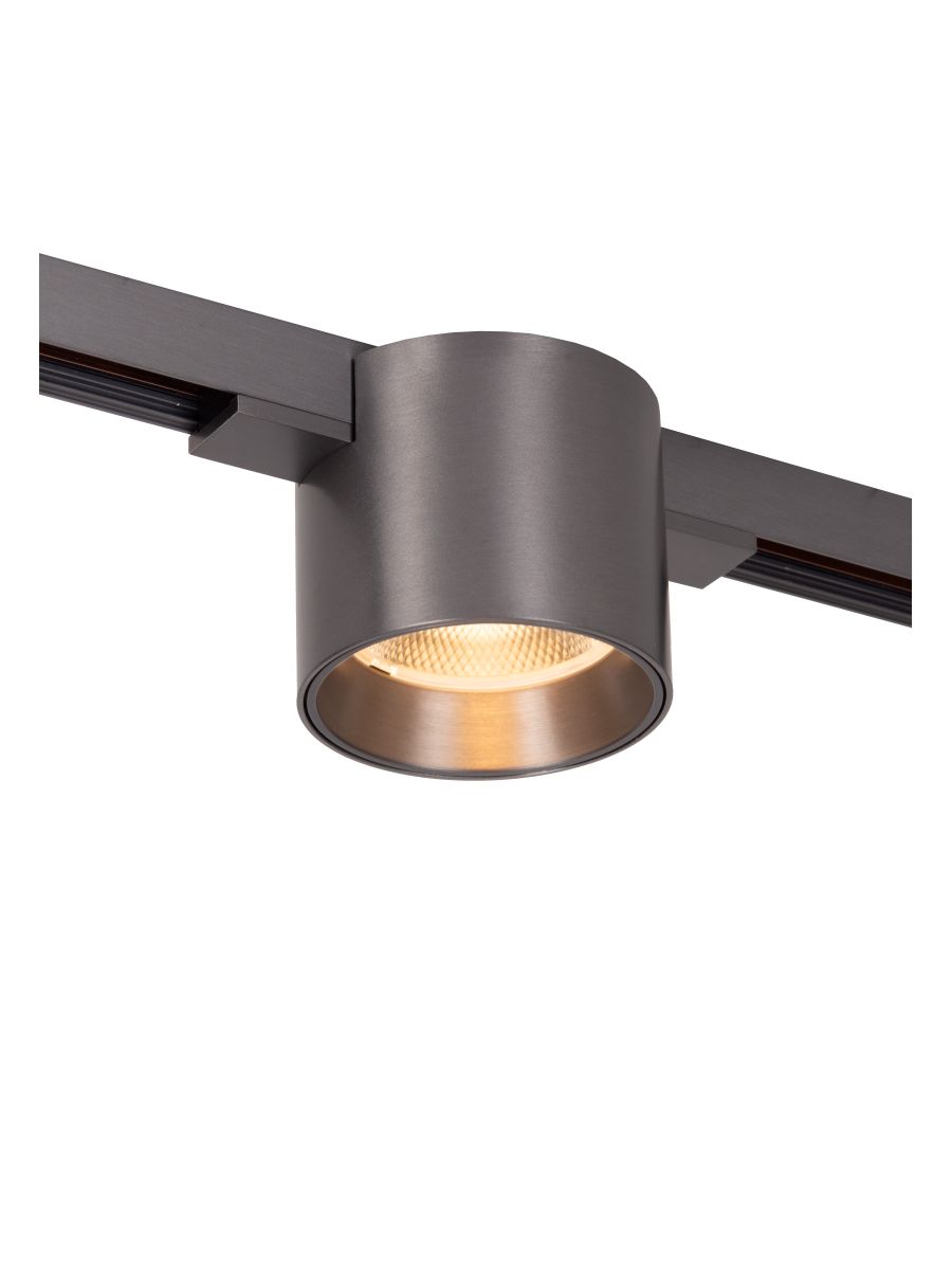 LINIAL LUX SPOT SUR RAIL SYSTÈME DE RAIL MONOPHASÉ / ÉCLAIRAGE SUR RAIL 1XLED CANON FUSIL MAT
