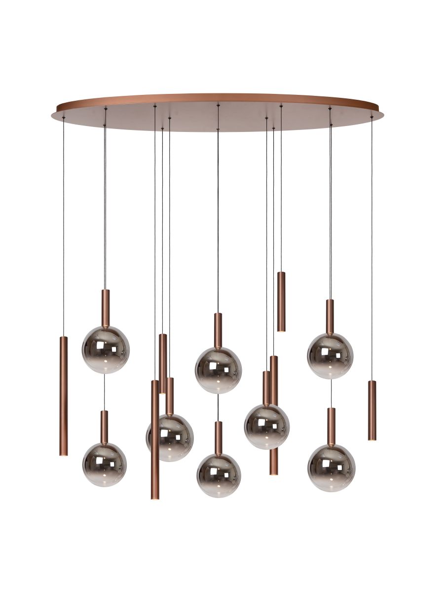 JASMINE SUSPENSION 14X4,4W CUIVRE