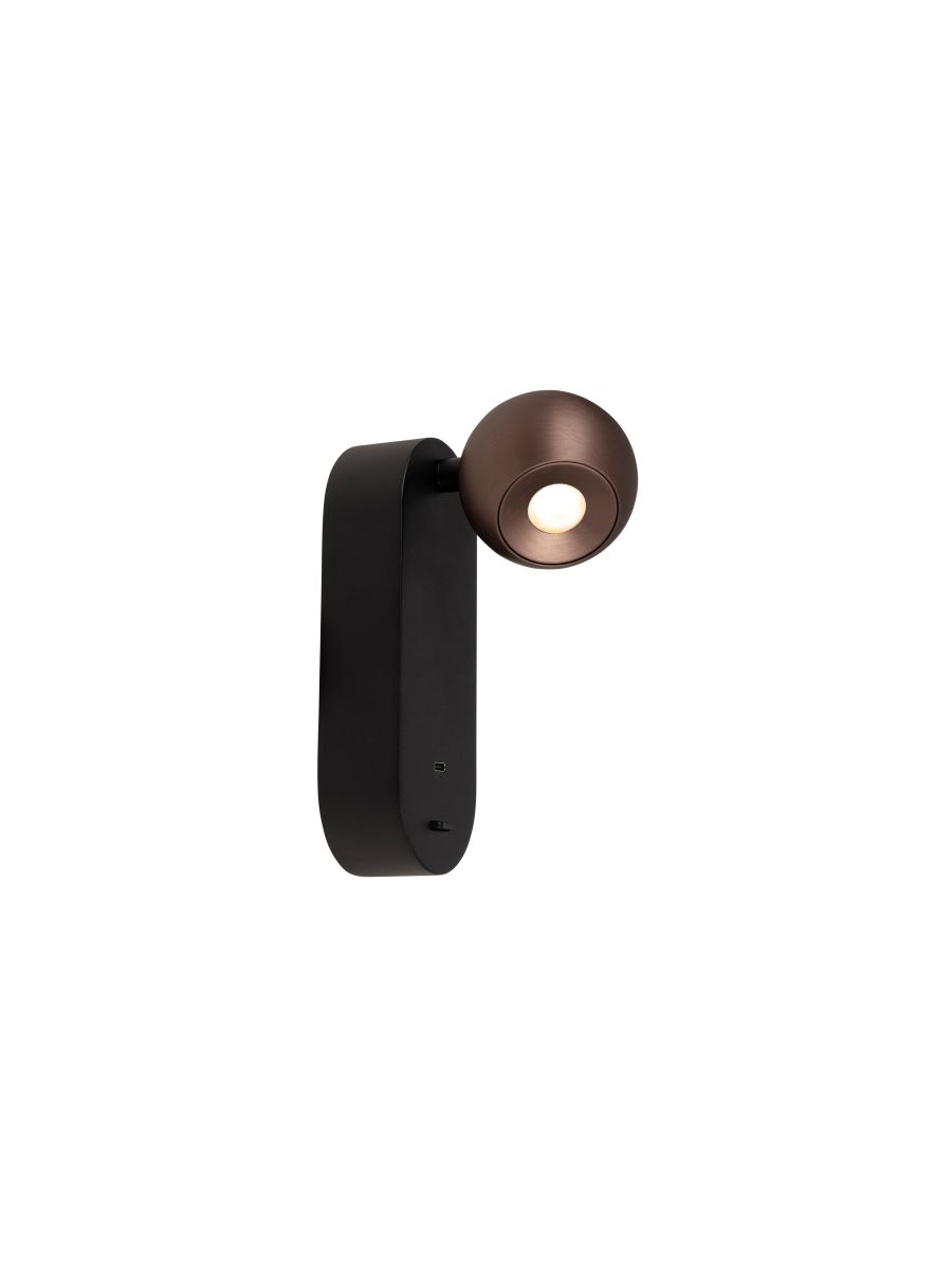 MONTANA APPLIQUE MURALE 6,3W RECHARGEMENT USB