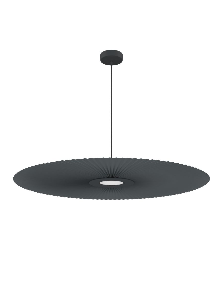 CARMEN SUSPENSION L 120CM, GRIS ARDOISE