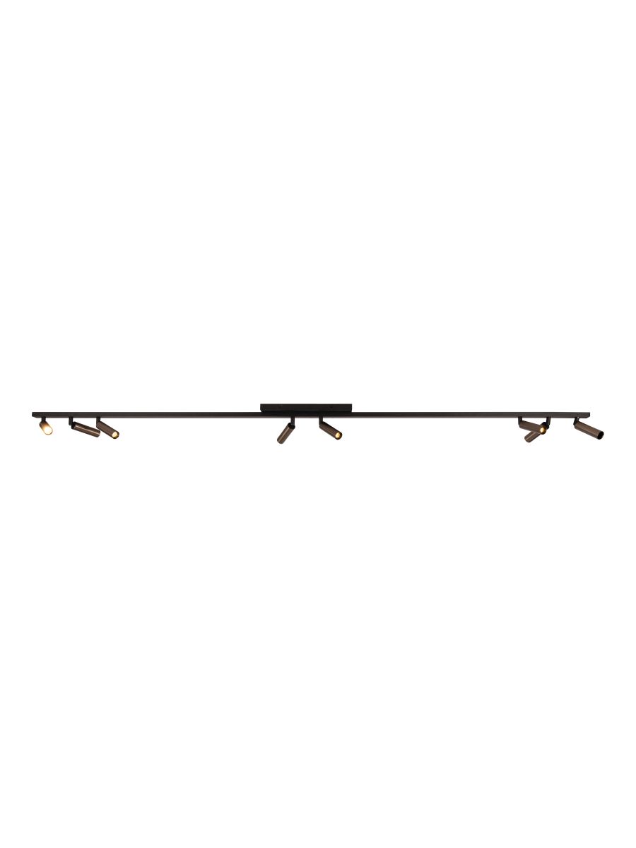KEONI SPOT PLAFOND CAFÉ 8XG9 3,8W ALUMIN.