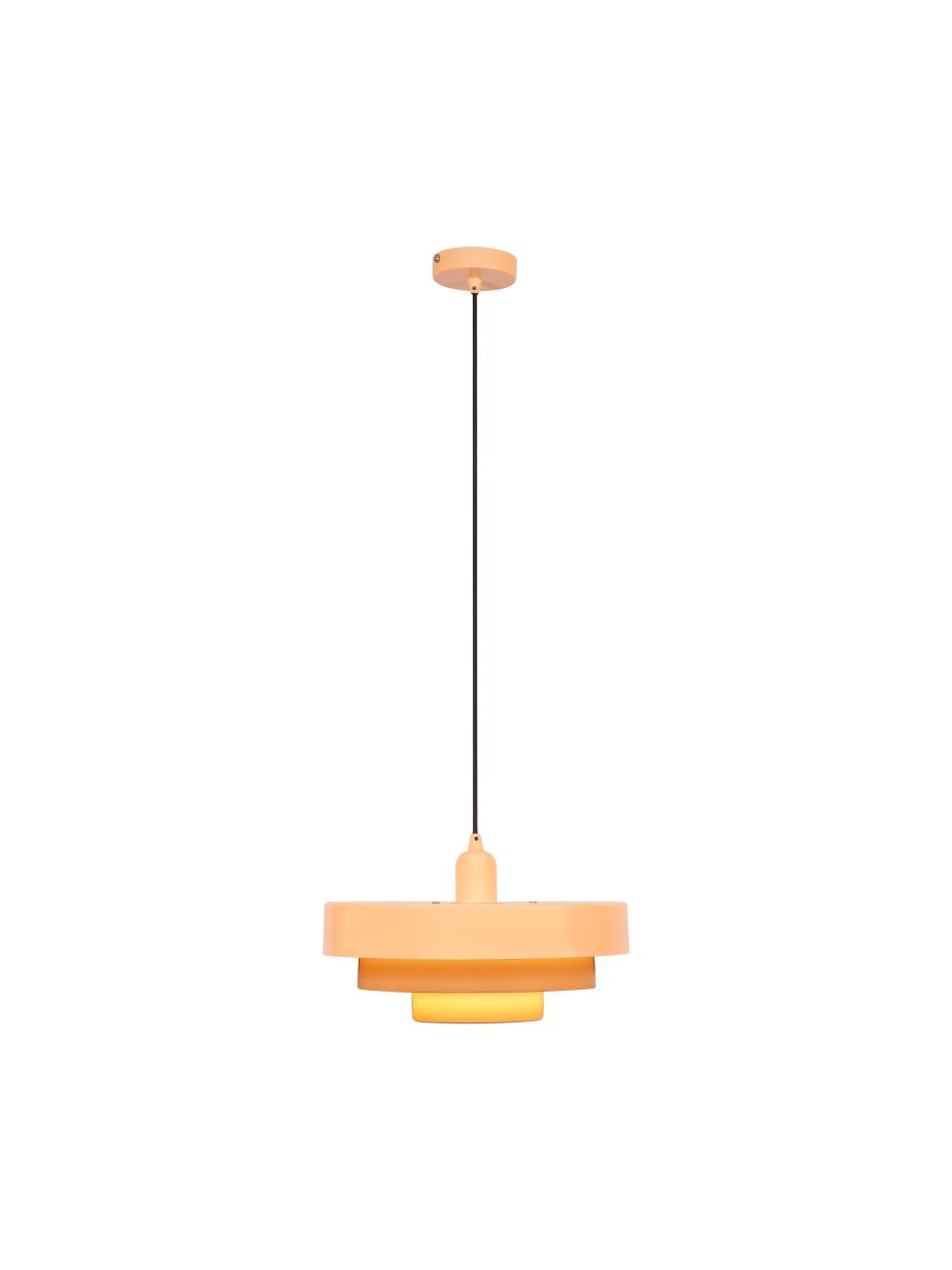 RUNA SUSPENSION ROSE Ø35 1XE27 40W MÉTAL