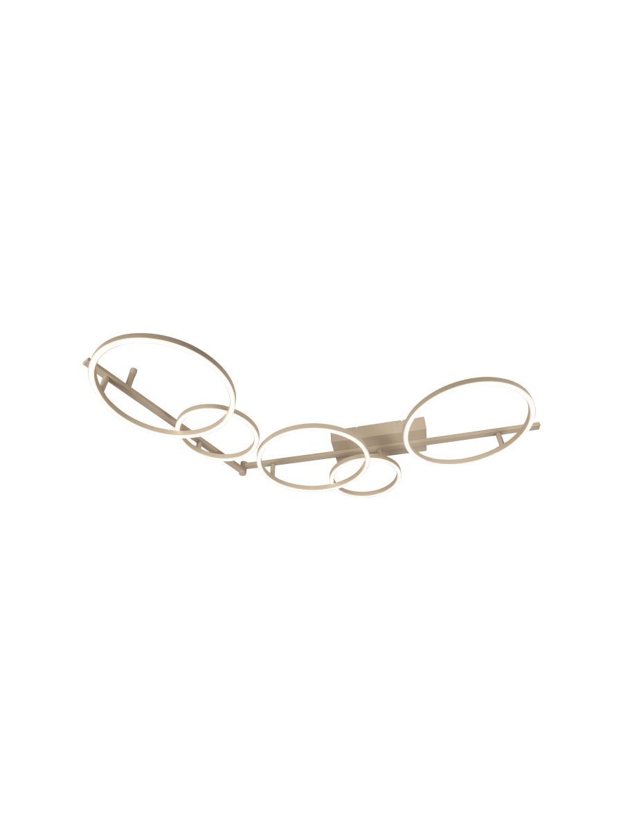 NICOLA PLAFONNIER TAUPE ANGLE