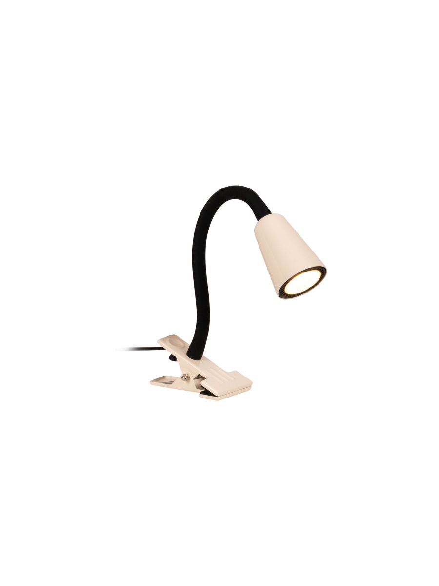 JASPER LAMPE À PINC. CRÈME 1XGU10 25W MÉTAL