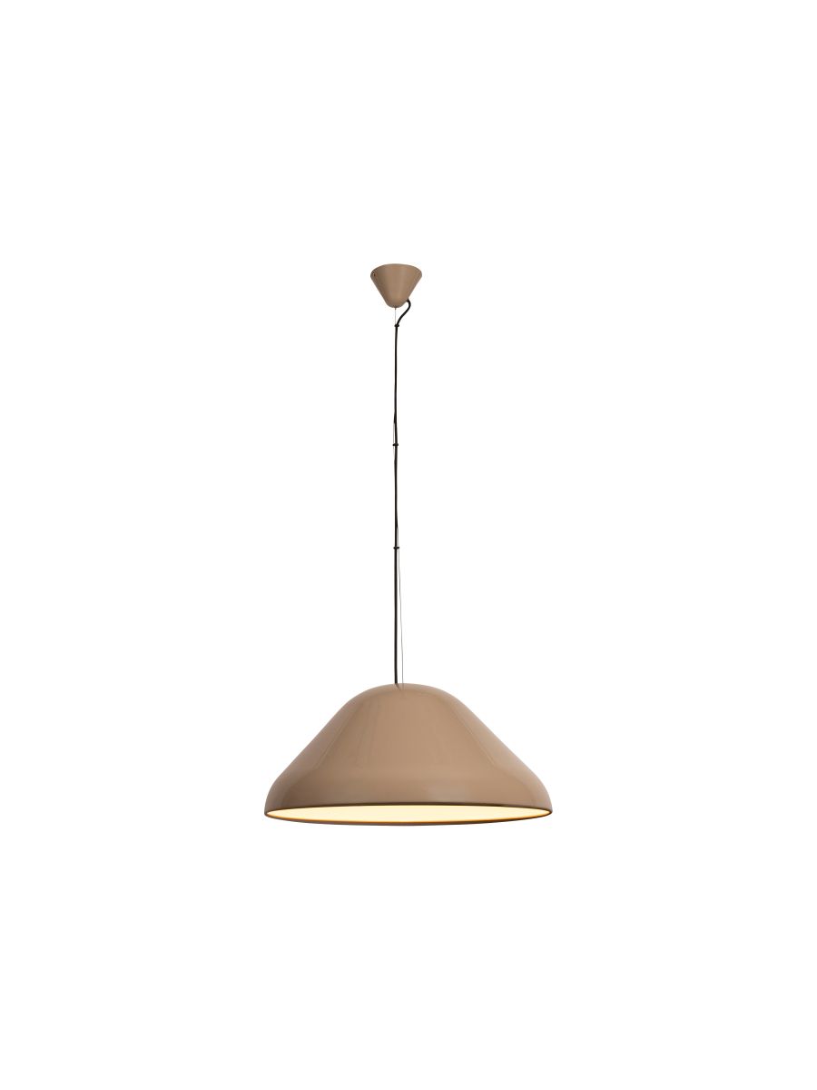 ANDRES SUSPENSION TAUPE Ø56 1XE27 40W MÉTAL