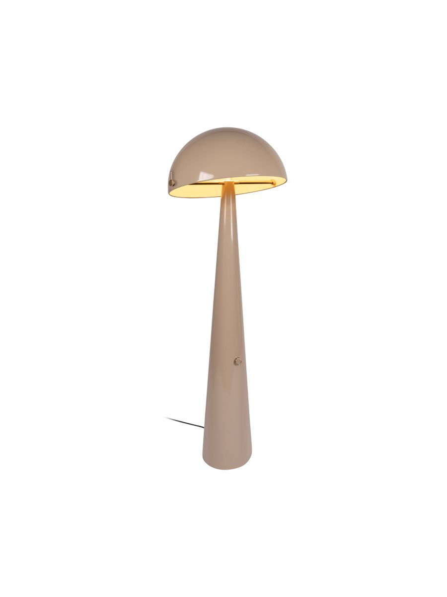 BARONE LAMPADAIRE TAUPE Ø52,6 1XE27 40W MÉTAL