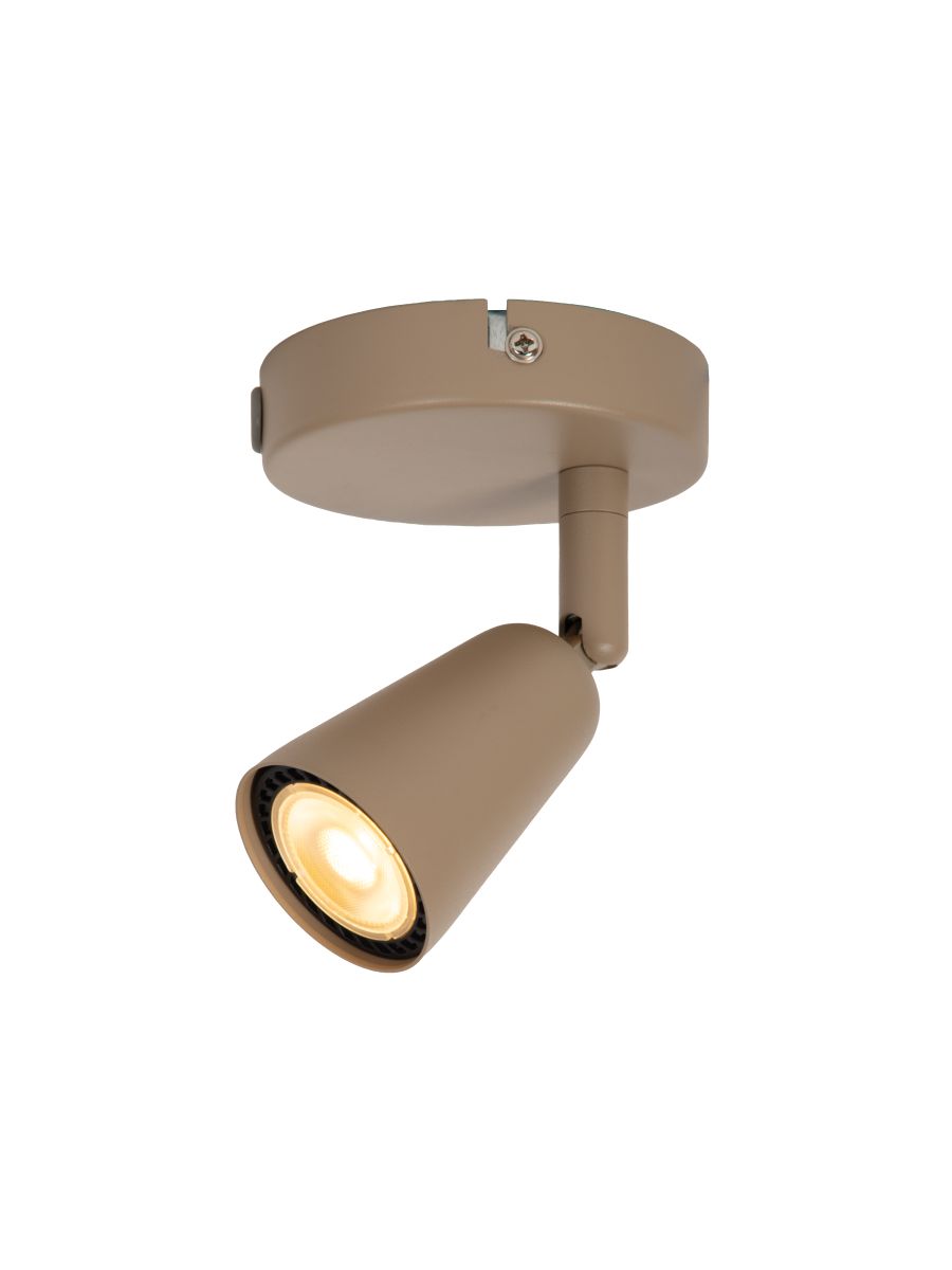 TIANA SPOT MURAL TAUPE 1XGU10 25W  MÉTAL