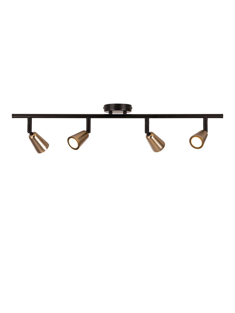 TIANA SPOT PLAFOND CHAMPA. 4XGU10 25W MÉTAL