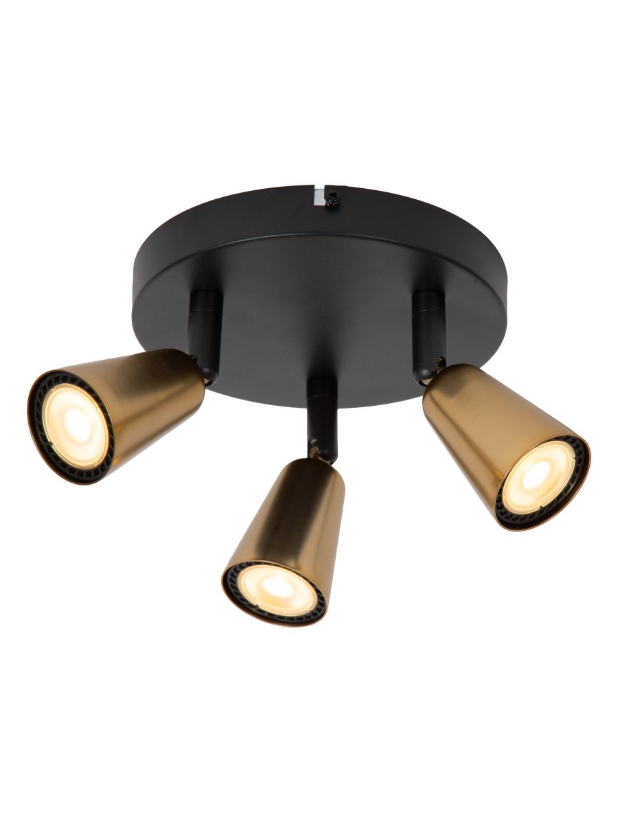 TIANA SPOT PLAFOND CHAMPA. 3XGU10 25W MÉTAL