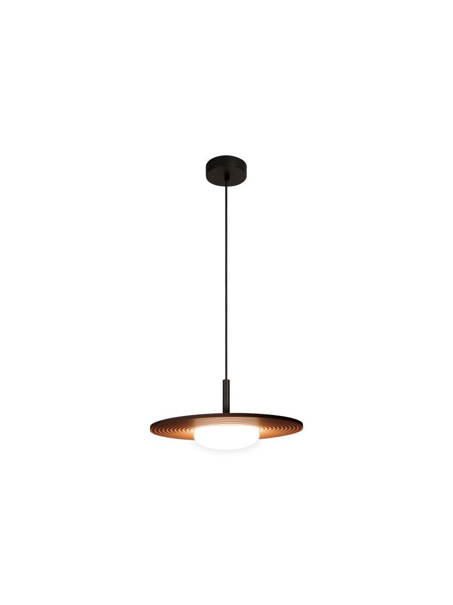 CARMINO SUSPENSION TERRE . Ø38,7 LED 8W 3000K BOIS