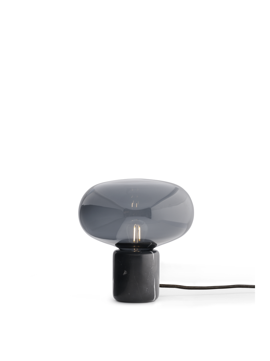 KARL-JOHAN LAMPE DE TABLE MARBRE NOIR