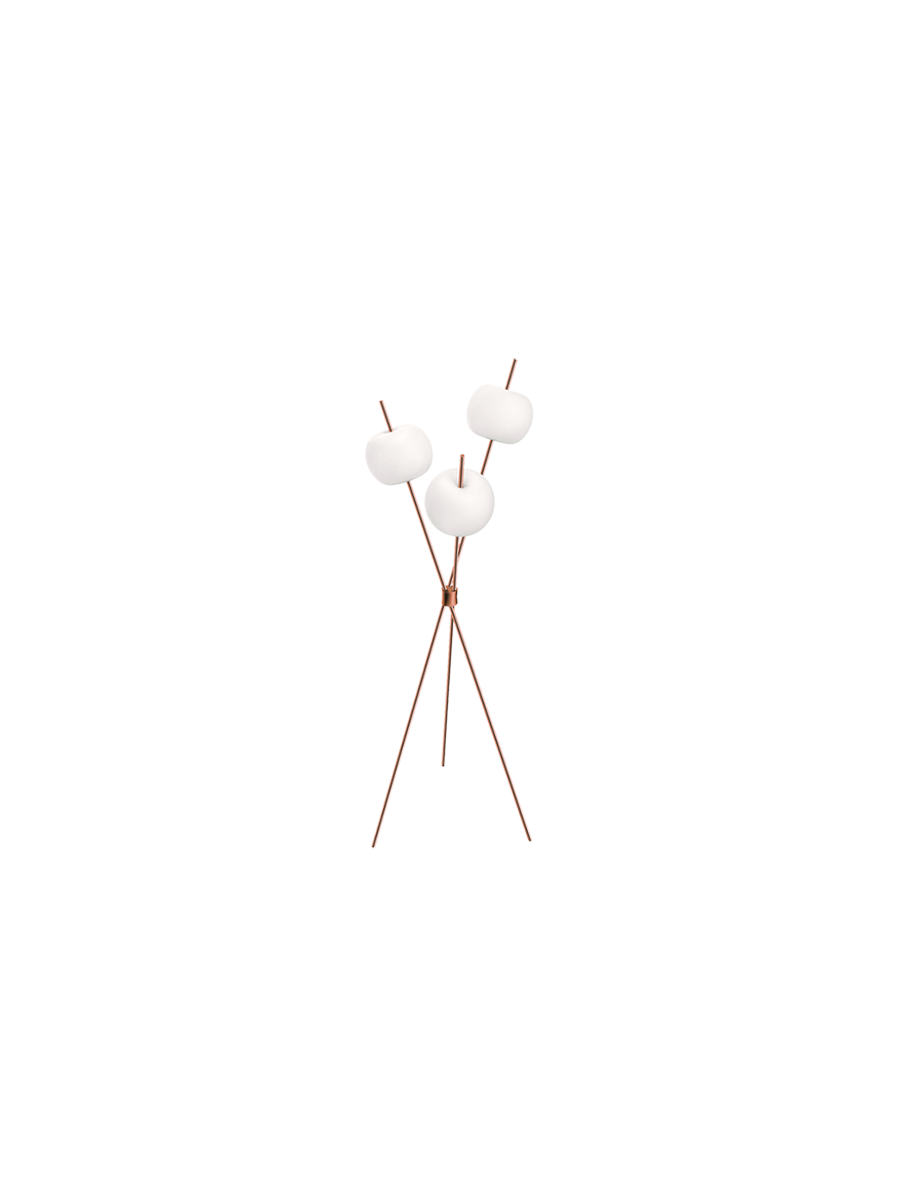 KUSHI LAMPADAIRE CUIVRE