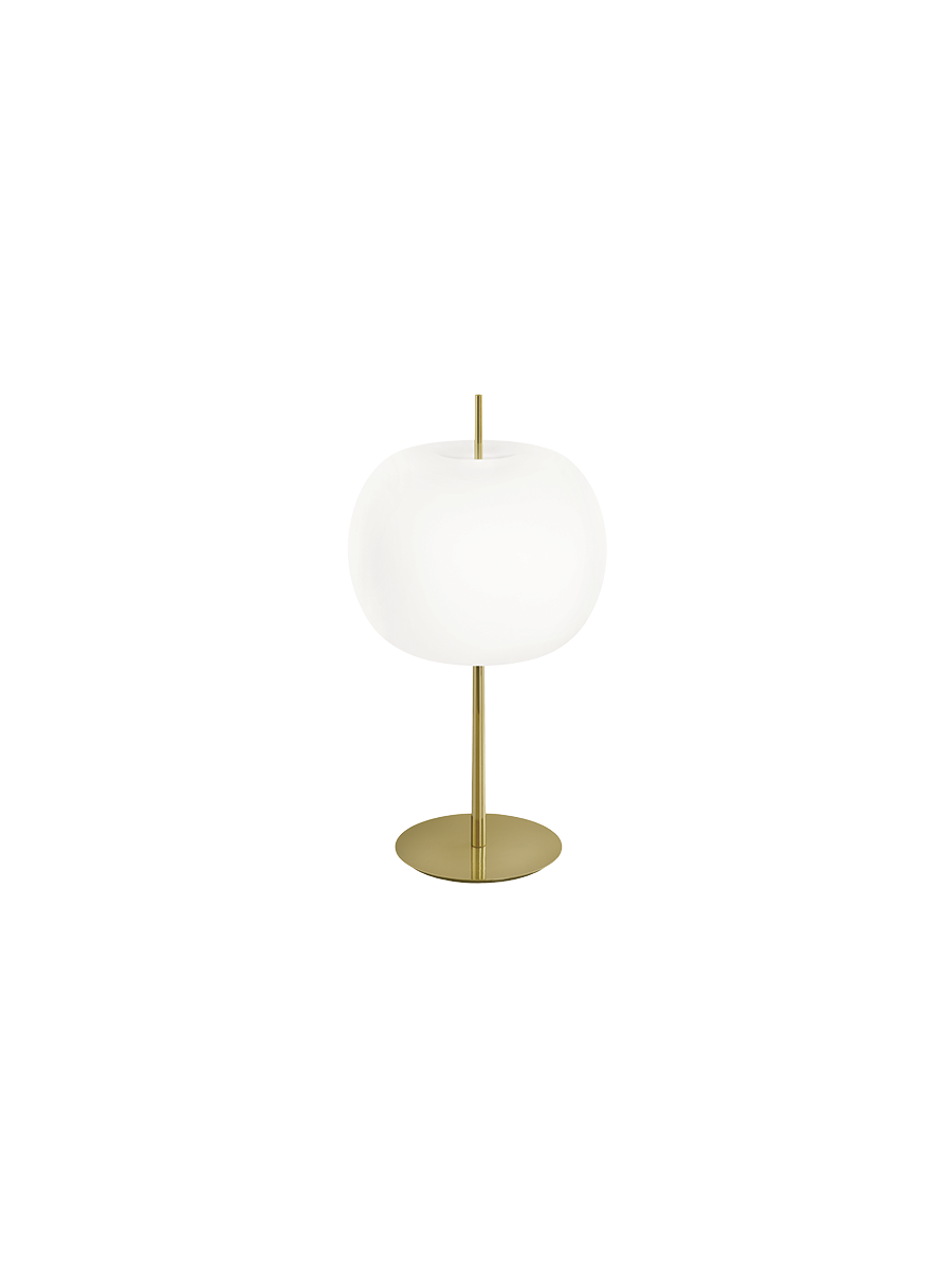 KUSHI XL LAMPE DE TABLE LAITON