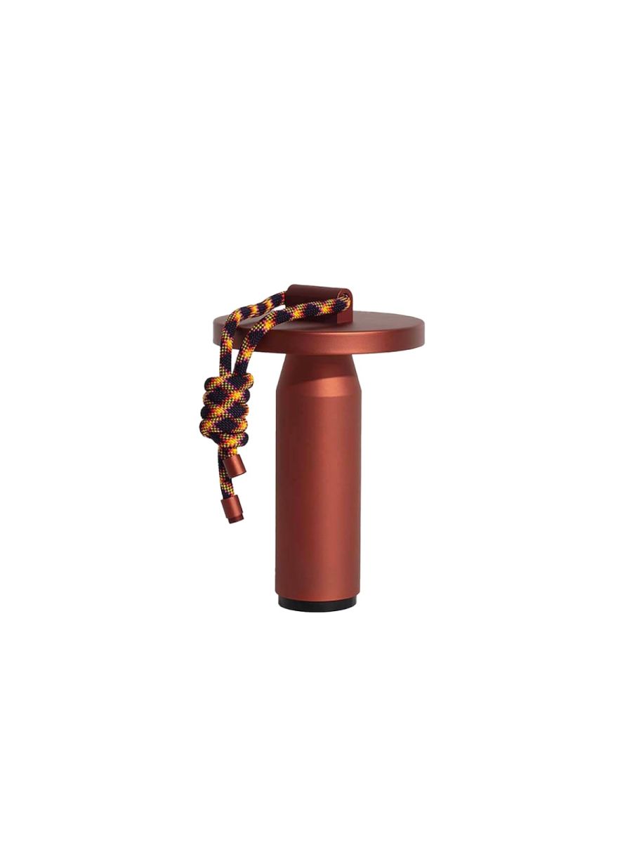 QUASAR LAMPE A POSER SUR BATTERIE TERRE DE SIENNE