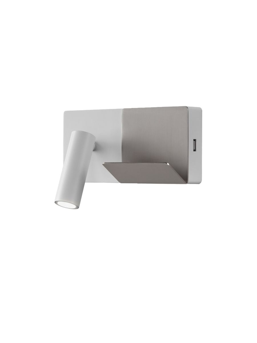 E-LAMP FIXTURE APPLIQUE MINI-BLANC