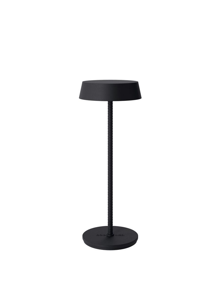 ROD LAMPE SUR BATTERIE NOIR MAT