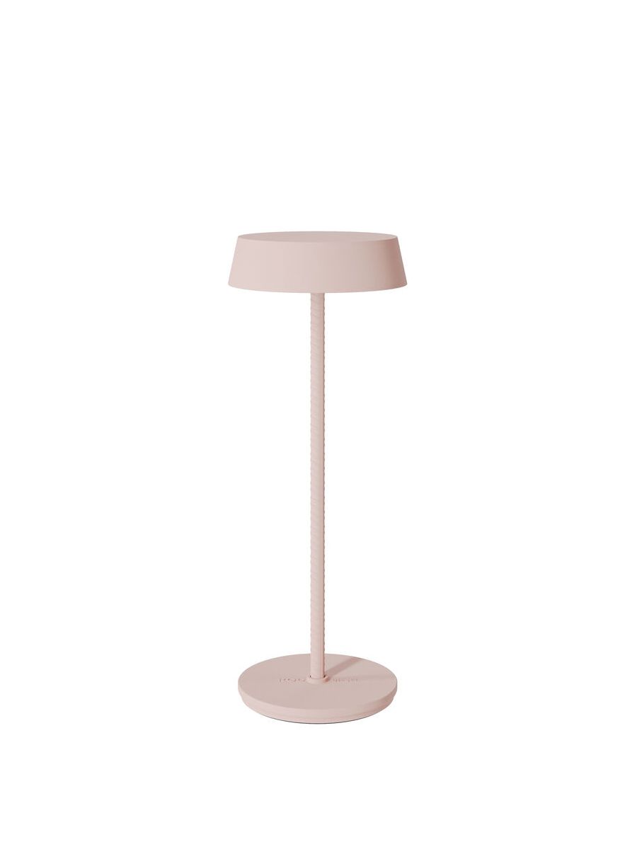 ROD LAMPE SUR BATTERIE ROSE PALE