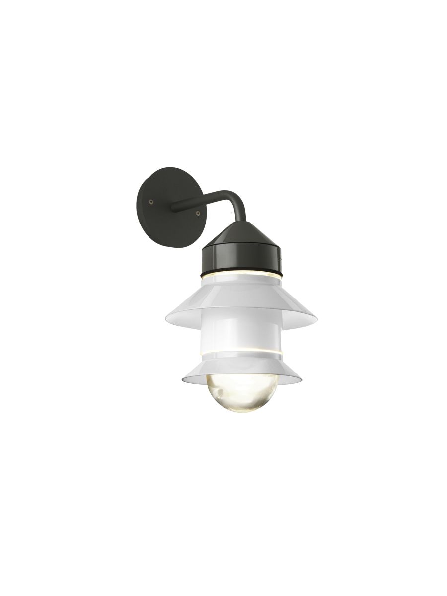 SANTORINI A OUTDOOR FIXED STEM WHITE