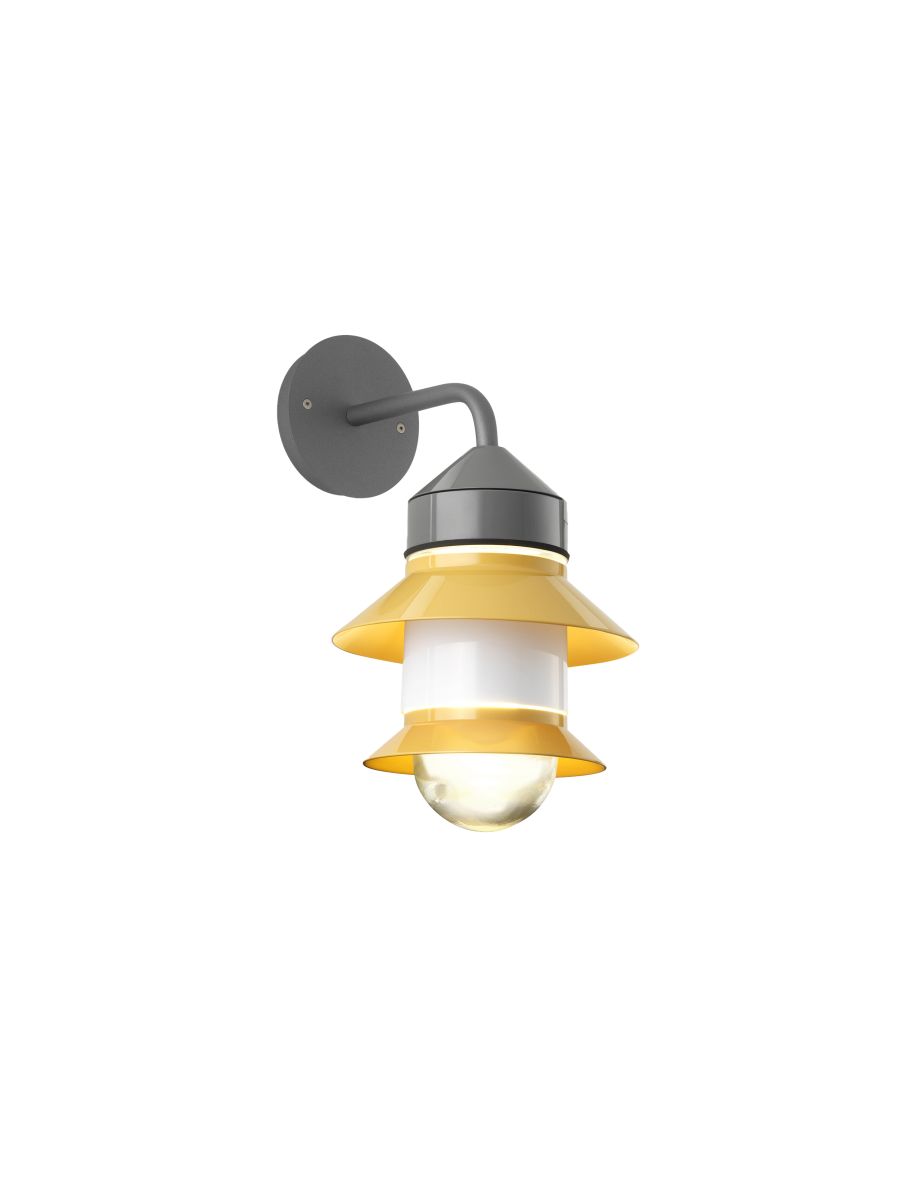SANTORINI A OUTDOOR FIXED STEM MUSTARD