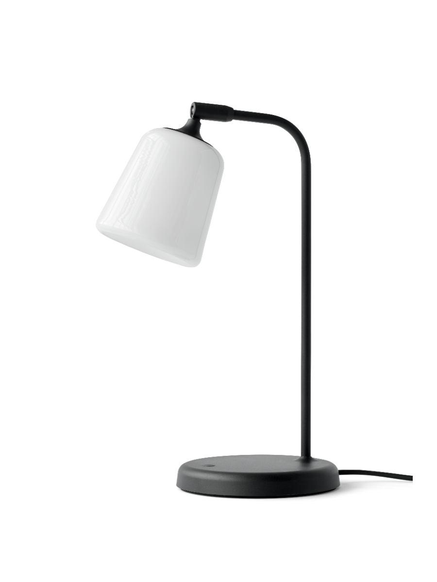 MATERIAL LAMPE DE TABLE BLANC