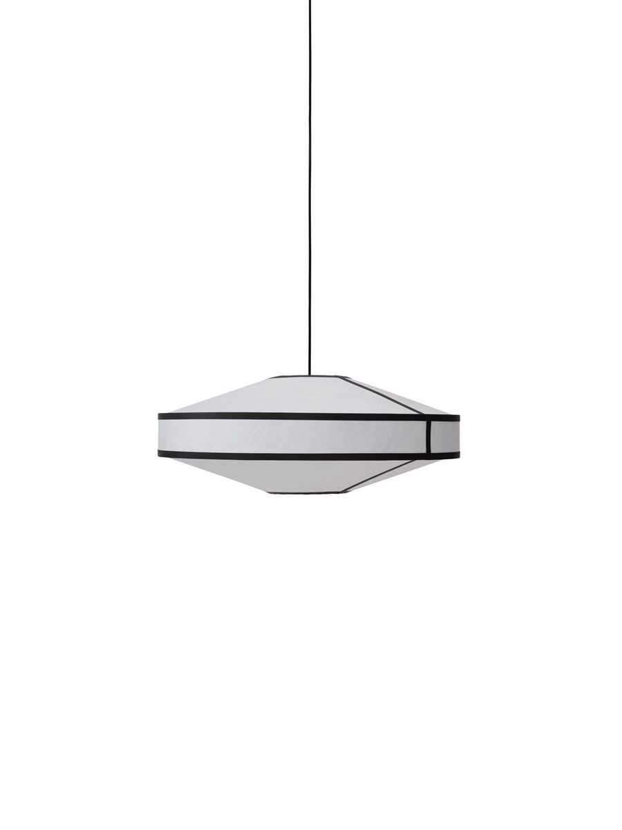 KITE SUSPENSION Ø75 BLANC-NOIR