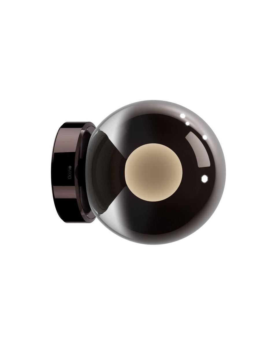 LUNA SCURA 125 UP AIR HEAD MIRRORED WALL PHANTOM, BASE PHANTOM 9W 2700-4000K CRI 95