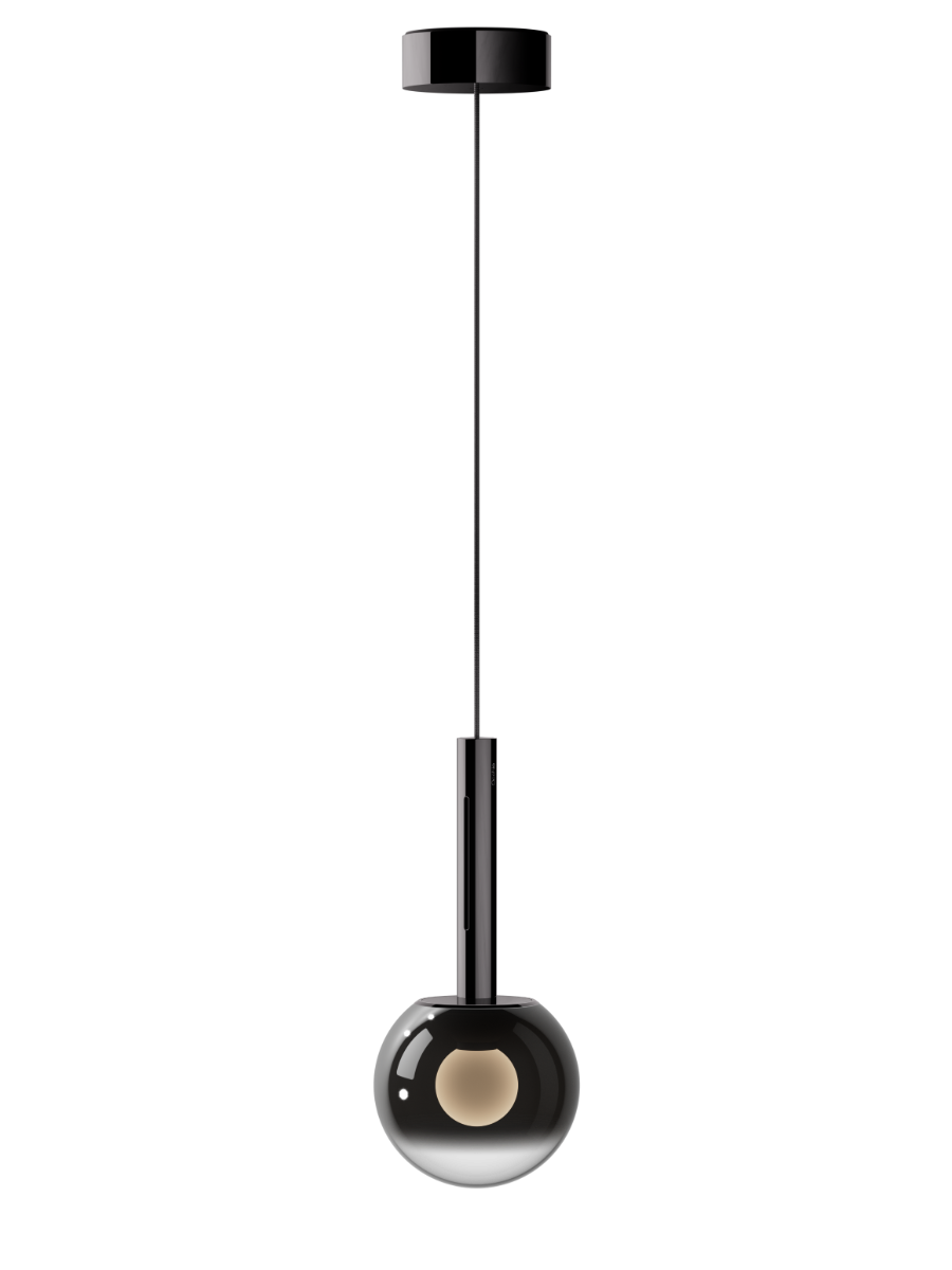 LUNA SOSPESO 125 FIX UP AIR FLOOR MIRRORED DOWN D. CH., BASE D. CH. 9W 2700-4000K CRI 95