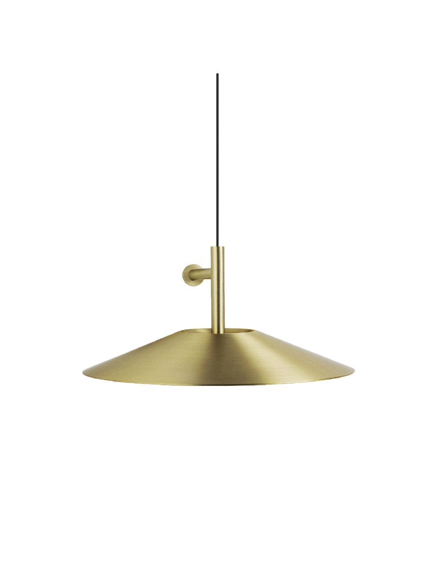 H WALL FICTURE SUSPENSION DORÉ 