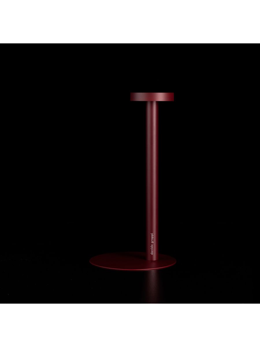 TETATET TOUCH - BLACK RED 2700K - ON-OFF
