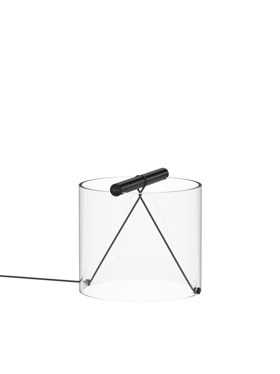 TO-TIE T1  LAMPE A POSER-Noir-Petit