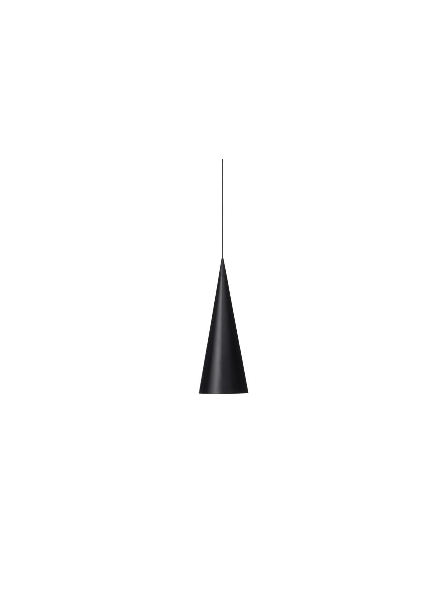 W221 S1 MEDIUM PENDANT JET BLACK PHASE-CUT