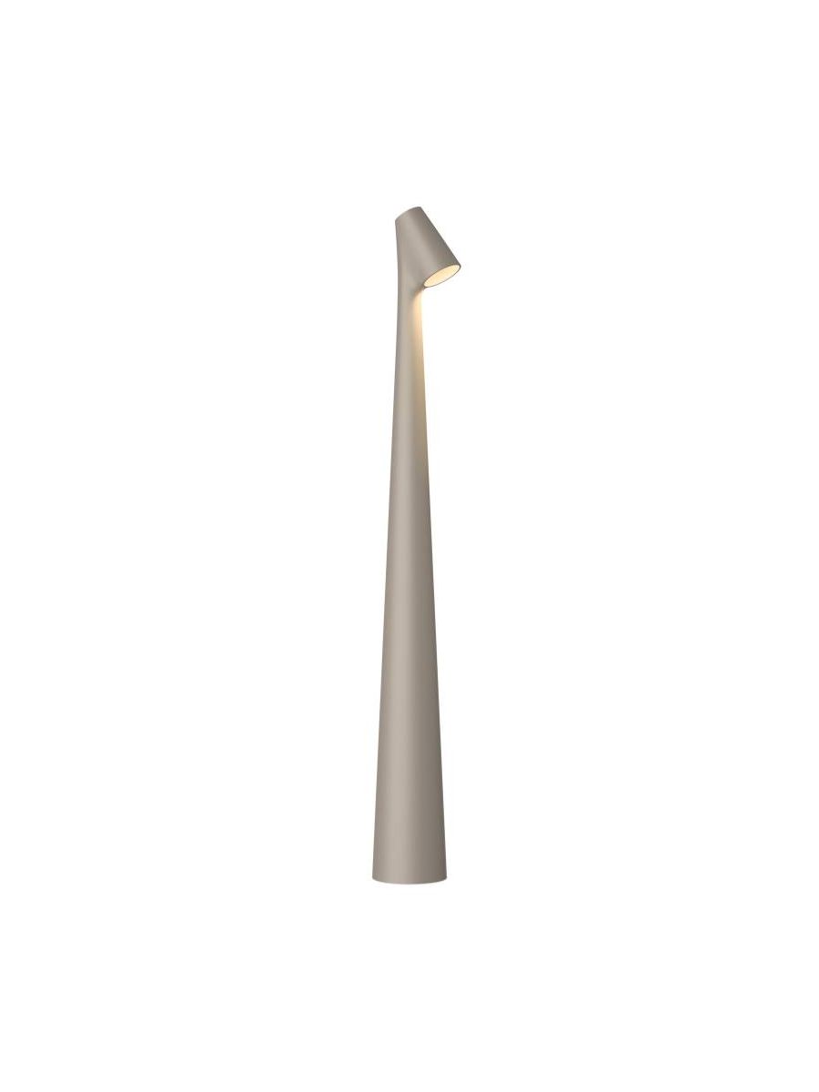 AFRICA LAMPE SUR BATTERIE GREIGE GRAND